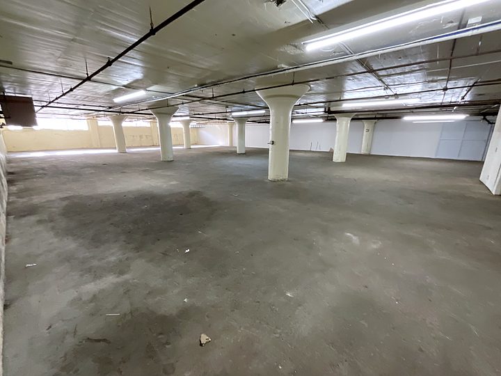 Warehouse 1 interior — 6,000 SF warehouse for lease in Passaic, NJ, 14' clear height