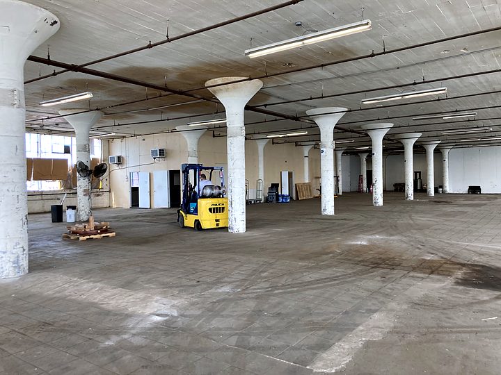 Warehouse 10 interior — 21,000 SF warehouse for lease in Passaic, NJ, 22' clear height