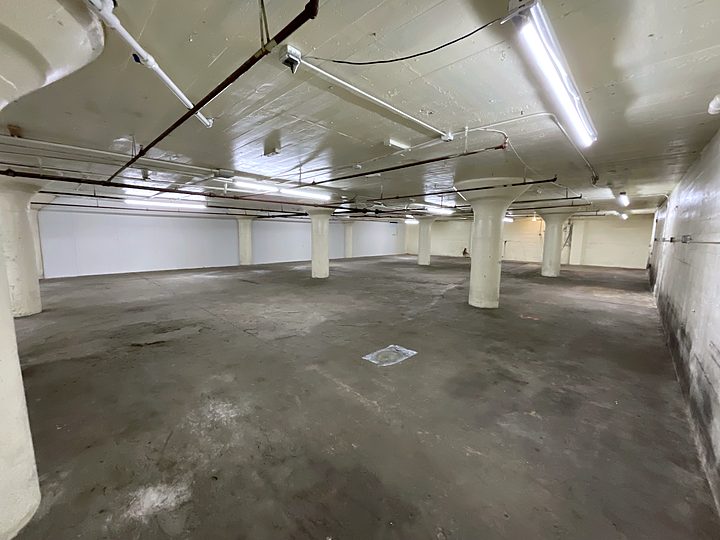 Warehouse 2 interior — 5,000 SF warehouse for lease in Passaic, NJ, 14' clear height