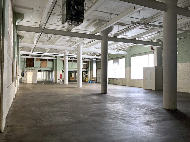 Warehouse 3 interior — 18,000 SF warehouse for lease in Passaic, NJ, 22' clear height